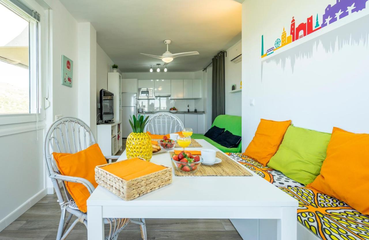 Wintowinrentals Sunny Side, Pool, Wifi & Sea View 贝纳哈拉菲 外观 照片